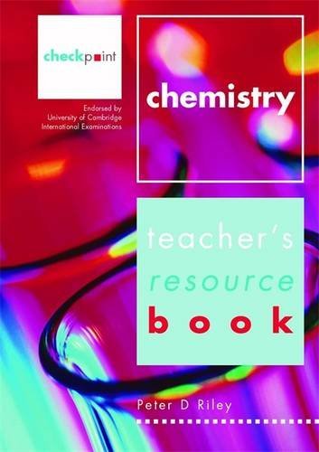 Checkpoint Chemistry Teacher's Book (Checkpoint Science) (9780719580666) by Peter Riley