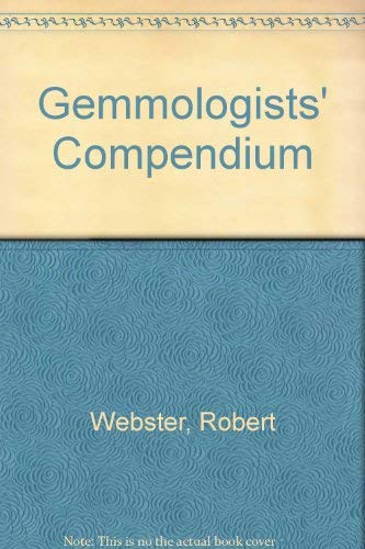 Beispielbild fr Gemmologists' Compendium zum Verkauf von Wonder Book