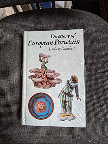 Stock image for Directory of European Porcelain for sale by WorldofBooks