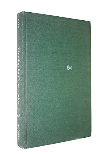 Imagen de archivo de Planning for Conservation: An International Perspective (Series No 3: Studies in History Planning & the Environment Series) a la venta por WorldofBooks