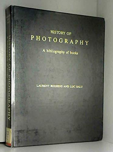 Beispielbild fr History of Photography: a Bibliography of Books zum Verkauf von Old Editions Book Shop, ABAA, ILAB