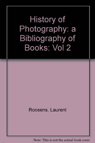 9780720121520: History of Photography: A Bibliography of Books: 002