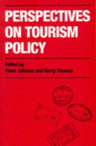 Imagen de archivo de Perspectives on Tourism Policy a la venta por Better World Books Ltd