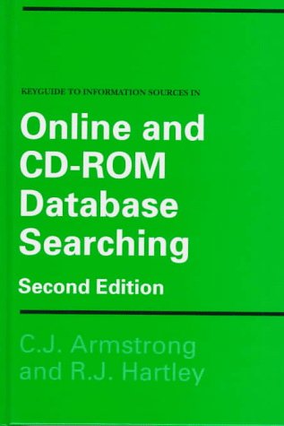 Stock image for ONLINE AND CD-ROM DATABASE SEARCHING for sale by Stephen Dadd