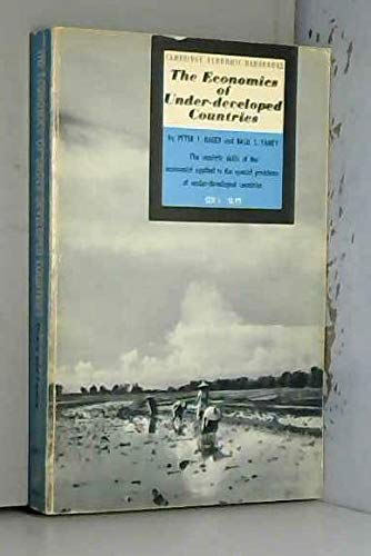 Imagen de archivo de Economics of Underdeveloped Countries (Cambridge Economic Handbooks) a la venta por medimops