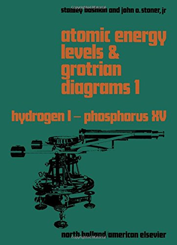 9780720403220: Atomic Energy Level and Grotrian Diagrams: Hydrogen I-Phosphorus XV v. 1