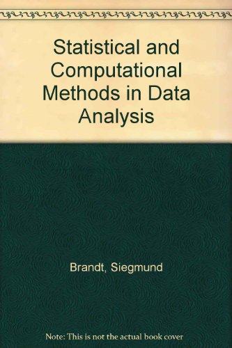 9780720403343: Statistical and Computational Methods in Data Analysis