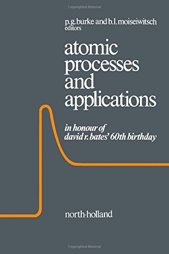 9780720404449: Atomic processes and applications: In honour of David R. Bates' 60th birthday