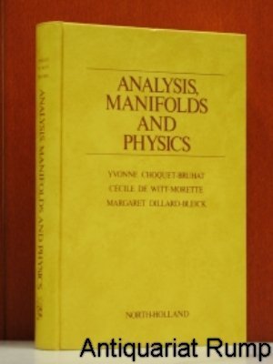 9780720404944: Analysis, Manifolds and Physics: Pt. 1