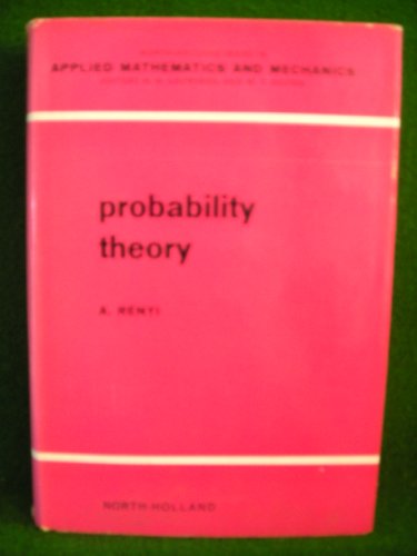 9780720423600: Probability Theory