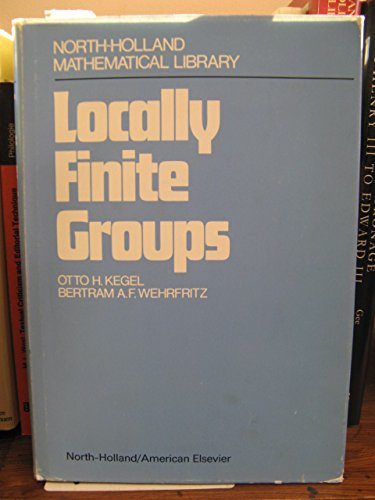 9780720424546: Locally Finite Groups: v. 3