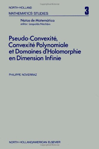 Pseudo-Convexite, Convexite Polynomiale Et Domaines D'holomorphie En Dimension Infinie