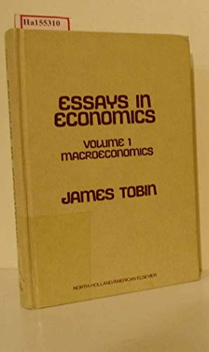 Essays in Economics Vol. 1 : Macroeconomics