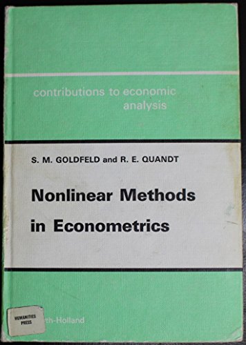 Imagen de archivo de Non-Linear Methods in Econometrics a la venta por Better World Books