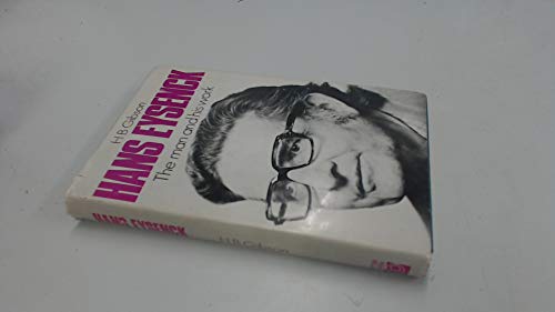 9780720605662: Hans Eysenck: The Man and His Work