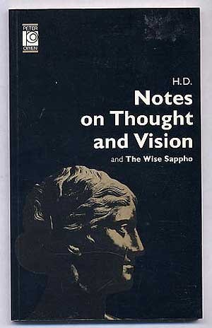 Immagine dell'editore per Notes on Thought and Vision and the Wise Sappho venduto da Vashon Island Books