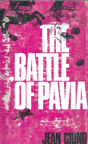 Battle of Pavia (9780720607802) by Giono, Jean