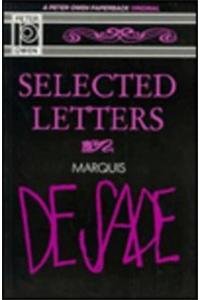 Stock image for Selected Letters of Marquis de Sade for sale by Better World Books