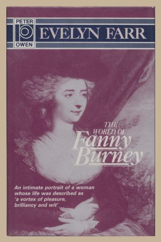 Beispielbild fr The World of Fanny Burney zum Verkauf von WorldofBooks