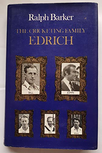 Stock image for Cricketing Family Edrich for sale by WorldofBooks