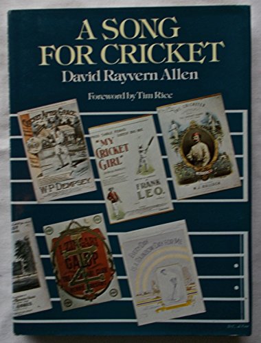 Stock image for A Song for Cricket for sale by WorldofBooks