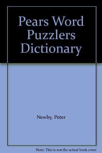 Stock image for Pears Word Puzzlers Dictionary for sale by Wonder Book