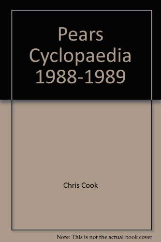 Stock image for Pears Cyclopaedia 1988 for sale by Redux Books