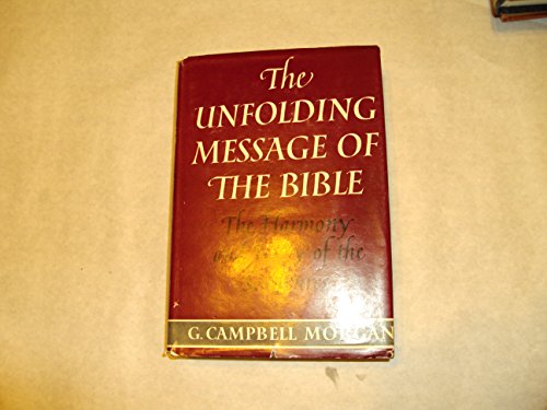 Beispielbild fr Unfolding Message of the Bible zum Verkauf von ThriftBooks-Atlanta