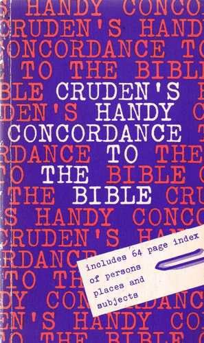 Handy Concordance to the Bible (9780720802542) by Alexander Cruden