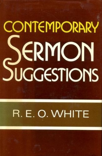 9780720802603: Contemporary Sermon Suggestions