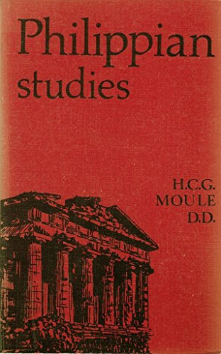 Imagen de archivo de Philippian Studies a la venta por Regent College Bookstore