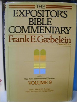 Imagen de archivo de Expositor's Bible commentary (Volume 9 John - Acts): with the New International version of the Holy Bible a la venta por Rosemary Pugh Books