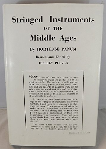 Imagen de archivo de Stringed Instruments of the Middle Ages a la venta por Kellogg Creek Books