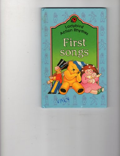 Beispielbild fr First Songs (Ladybird Action Rhyme Books) zum Verkauf von AwesomeBooks