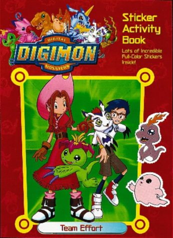 9780721423463: Digimon Sticker Activity: Team Effort (Digimon Sticker Activity Book)