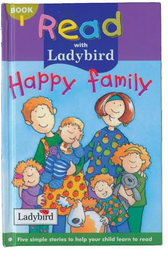 Imagen de archivo de Read with LB 1: Happy Family (Read with Ladybird) a la venta por AwesomeBooks