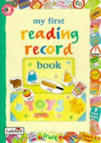 Stock image for My First Reading Record Book (Read with Ladybird) for sale by AwesomeBooks