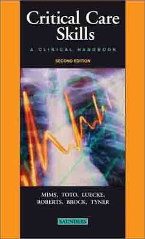 Stock image for Critical Care Skills -- A Clinical Handbook for sale by HPB-Red