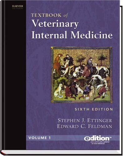 Imagen de archivo de Textbook of Veterinary Internal Medicine: Diseases of the Dog and Cat: Two-Volume Set (Volumes 1,2) a la venta por Anybook.com