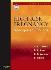 9780721601328: High Risk Pregnancy: Textbook with CD-ROM