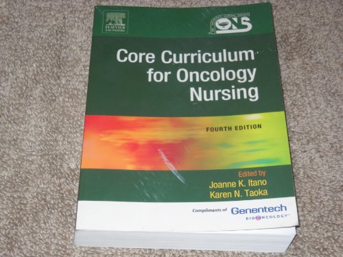 Stock image for Core Curriculum for Oncology Nursing, 4th Edition for sale by BooksRun