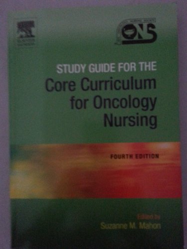Stock image for Study Guide for the Core Curriculum for Oncology Nursing for sale by Austin Goodwill 1101