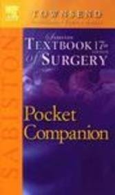 Imagen de archivo de Pocket Companion to Sabiston Textbook of Surgery a la venta por dsmbooks