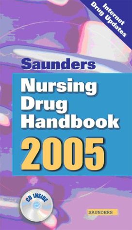Stock image for Saunders Nursing Drug Handbook 2005 for sale by HPB-Red