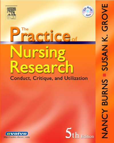 Beispielbild fr The Practice of Nursing Research: Conduct, Critique, & Utilization zum Verkauf von BookHolders