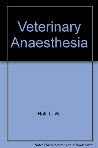 9780721608099: Veterinary Anaesthesia