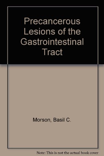 Precancerous Lesions of the Gastrointestinal Tract (9780721609775) by Morson, Basil C.; Jass, Jeremy R.; Sobin, L. H.