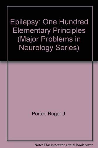 Stock image for Epilepsy: One Hundred Elementary Principles for sale by ThriftBooks-Dallas