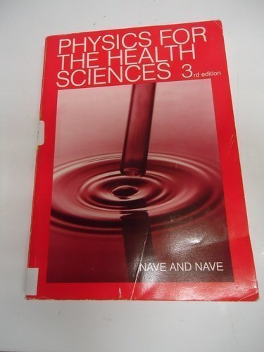 Imagen de archivo de Physics for the Health Sciences a la venta por Better World Books