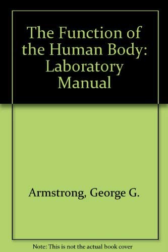 Function of the Human Body (9780721614076) by Guyton, Arthur C.